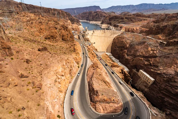 Hoover Dam Arizona Nevada Verenigde Staten — Stockfoto