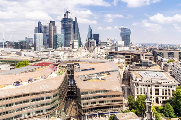 Londýn Centrum Města Panorama Budovy Londýně Anglie Velká Británie — Stock fotografie