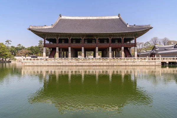 Güney Kore Deki Gyeongbokgung Sarayı — Stok fotoğraf