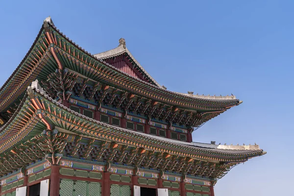 Güney Kore Deki Gyeongbokgung Sarayı — Stok fotoğraf