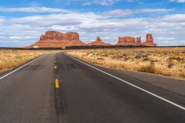 Monument valley utah ABD'deki navajo aşiret park