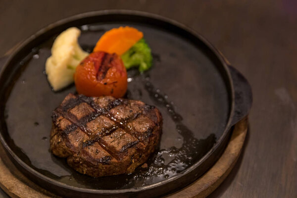 Filet Mignon Steak pepper steak