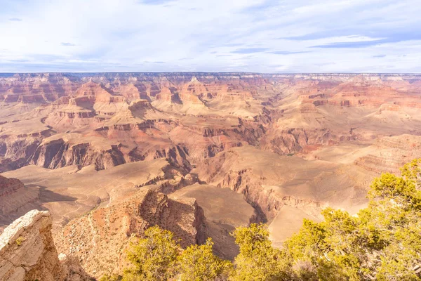 Déli Peremén Grand Canyon Arizona Usa Panoráma — Stock Fotó