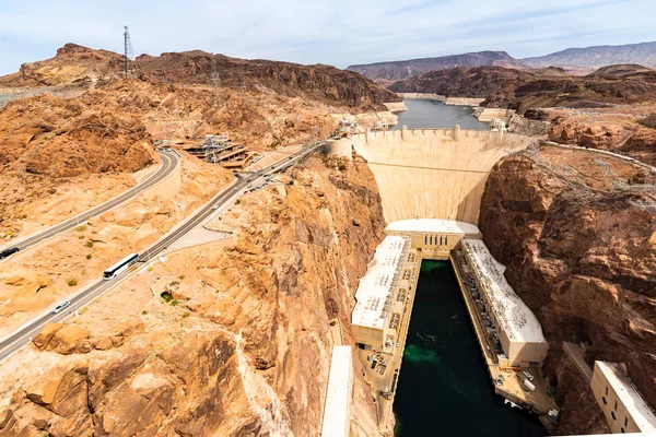 Hoover Staudamm Arizona Und Nevada Usa — Stockfoto