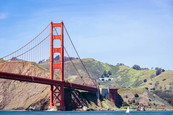 Golden Gate Köprüsü Içinde San Francisco Kaliforniya Abd West Coast — Stok fotoğraf