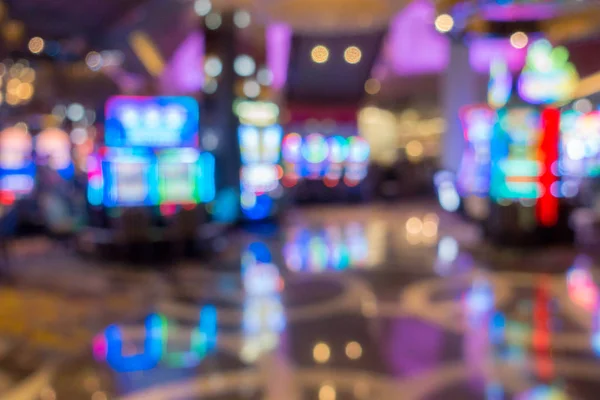 Abstrakt Suddig Bakgrund Casino Las Vegas Stad Nevada Usa — Stockfoto