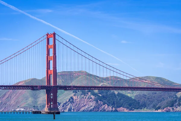 Golden Gate Köprüsü Içinde San Francisco Kaliforniya Abd West Coast — Stok fotoğraf