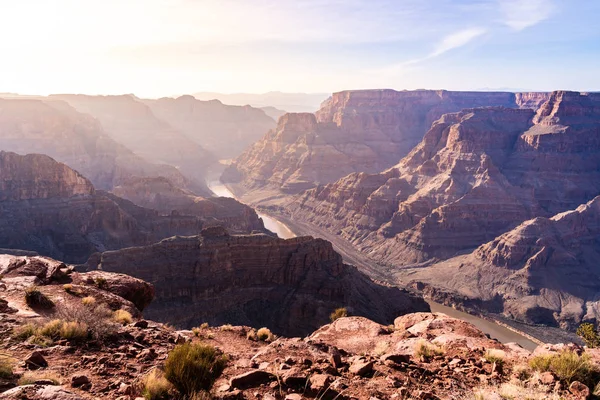 Västra Kanten Grand Canyon Arizona Usa — Stockfoto