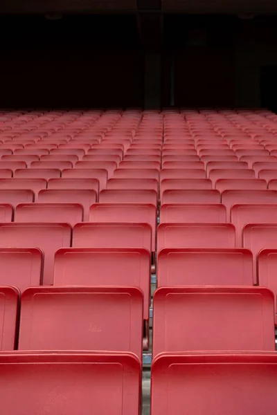 경기장에 빨간색 — 스톡 사진