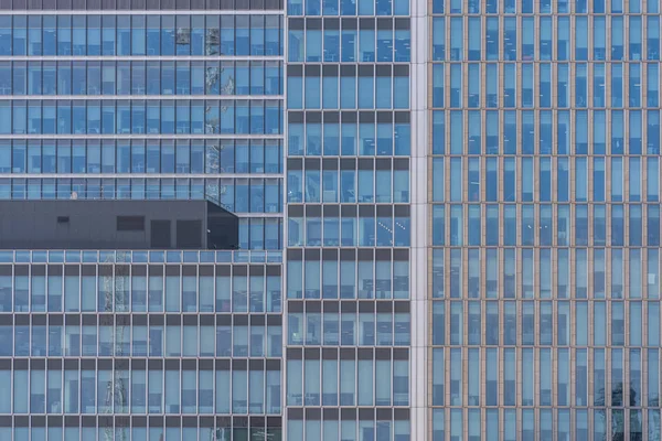 Edificio Oficinas Moderno Contemporáneo Vidrio Acero Utilizando Para Fondo —  Fotos de Stock