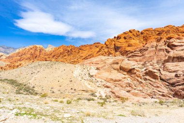 Red Rock Canyon Las Vegas Nevada ABD Ulusal Koruma alanında 