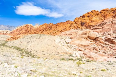 Red Rock Canyon Las Vegas Nevada ABD Ulusal Koruma alanında 