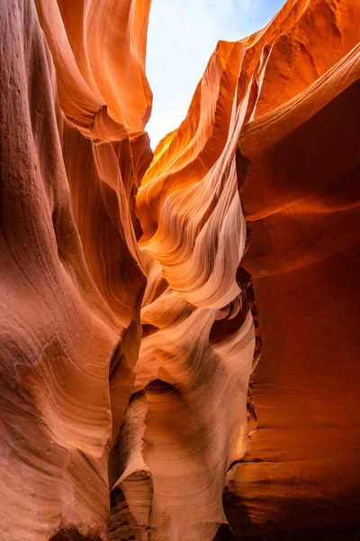 Sayfa Arizona Usa Yakınındaki Navajo Rezervasyonunuzu Yaparken Alt Antilop Kanyonu — Stok fotoğraf