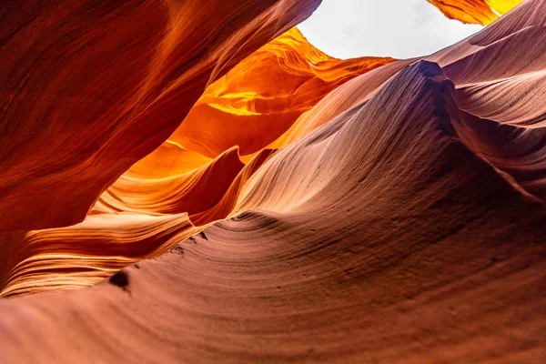 Untere Antilopenschlucht Navajo Reservat Der Nähe Von Page Arizona Usa — Stockfoto