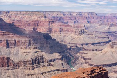 Büyük Kanyon Arizona ABD Güney kenarında