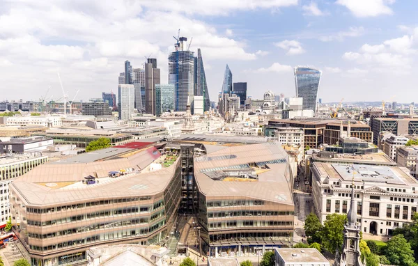 Londýn Centrum Města Panorama Budovy Londýně Anglie Velká Británie — Stock fotografie