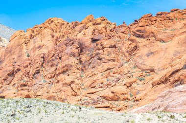 Red Rock Canyon Las Vegas Nevada ABD Ulusal Koruma alanında 