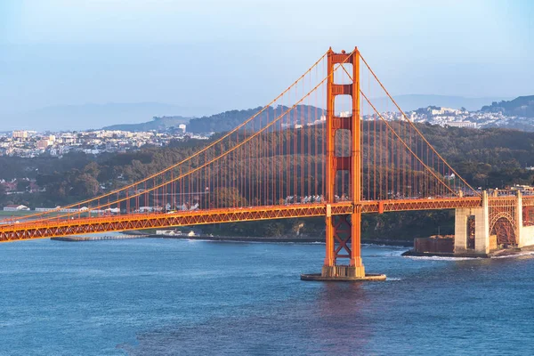 Golden Gate Köprüsü Içinde San Francisco Kaliforniya Abd West Coast — Stok fotoğraf