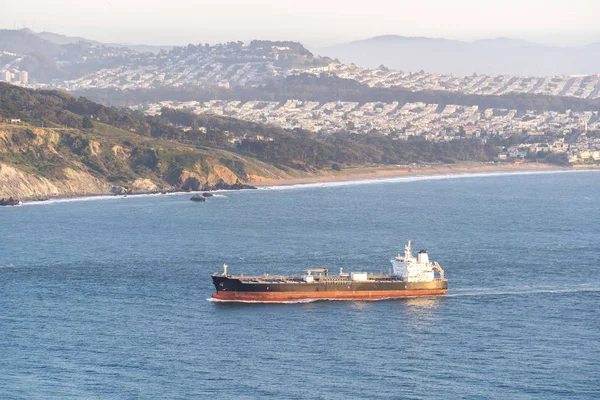 Container Cargo Ship San Francisco California — Foto de Stock