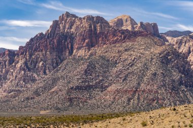 Red Rock Canyon Las Vegas Nevada ABD Ulusal Koruma alanında 