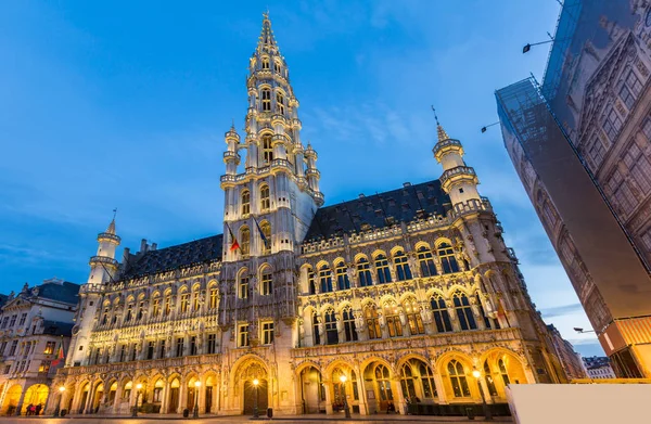 Grand Place Torget Bryssel Belgien Det Vackraste Torget Thw Världen — Stockfoto