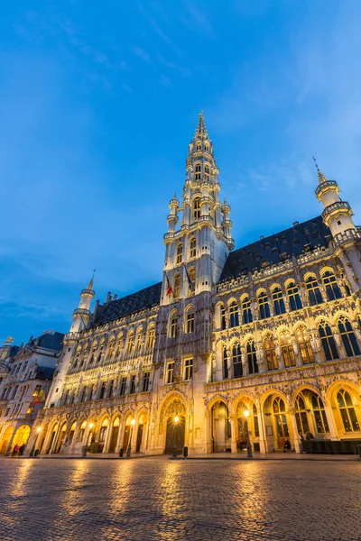 Grand Place Square Brussel België Het Mooiste Plein Thw World — Stockfoto