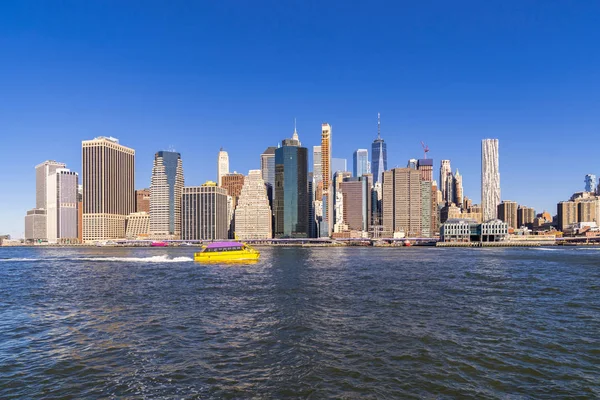 Edificio Dei Grattacieli Lower Manhattan New York City Nello Stato — Foto Stock