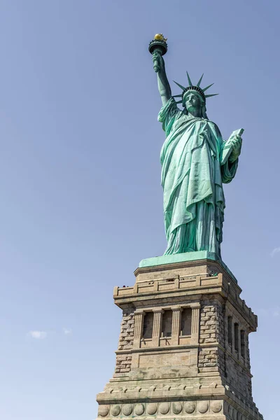 Het Vrijheidsbeeld New York City Nyc Usa — Stockfoto