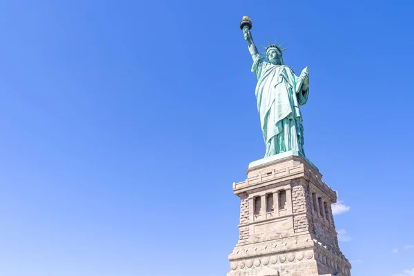 Άγαλμα Της Ελευθερίας Στη Νέα Υόρκη Nyc Ηπα — Φωτογραφία Αρχείου