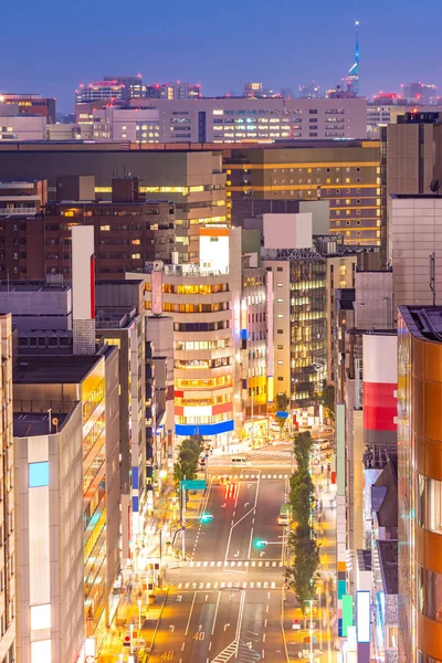 Aerial View Fukuoka Cityscape Downtown Hakata Hakata Main Area Fukuoka — Stock Photo, Image