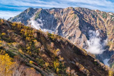 Nagano Chubu Japonya Hakuba Vadisi Sonbahar Sonbahar Manzara