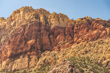 Red Rock Canyon Las Vegas Nevada ABD Ulusal Koruma alanında