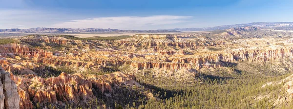 브라이스 캐니언 공원의 파노라마 스케이프 후두스 Panorama Landscape Hoodoos 공원의 — 스톡 사진