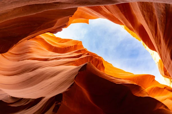 Lower Antelope Canyon Oder Corkscrew Slot Canyon Nationalpark Navajo Reservat — Stockfoto