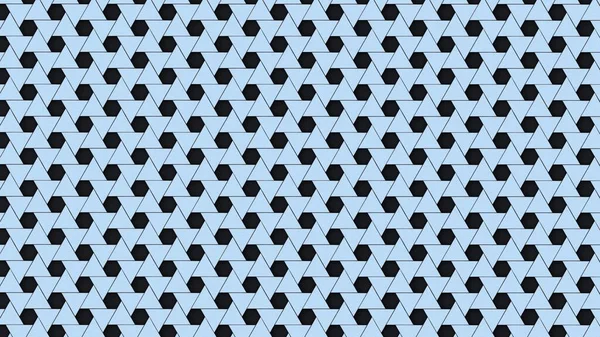 background pattern of triangles and hexagons 3d render