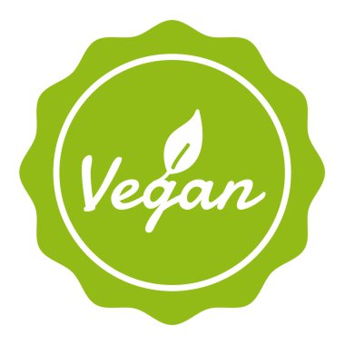 Vegan Düğmesi - Vejetaryen Siegel