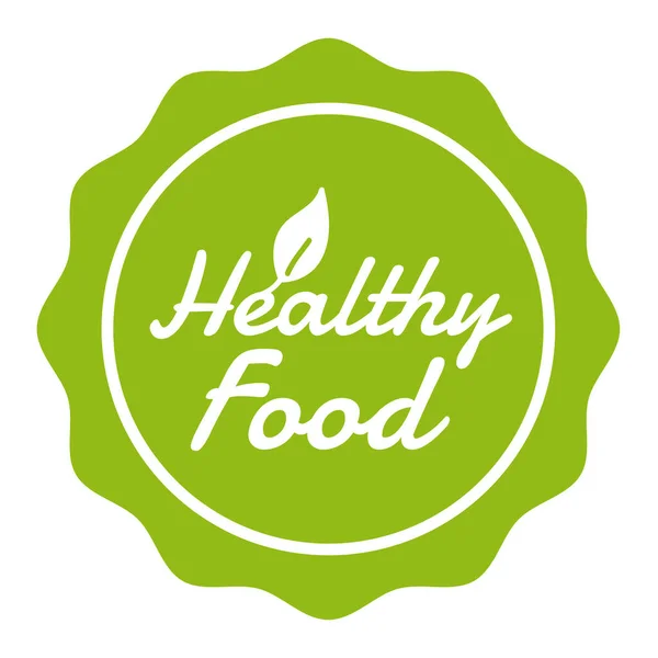 Vegan Button Healthy Food Badge Eps10 Vektor Banner — Stockvektor