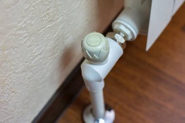 Isıtma sistemi çift ısı beyaz Vana musluk düzeltilmesi. 