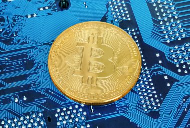 Bitcoin cryptocurrency sikke levhasının arka plan üzerinde