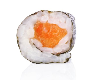 Suşi rulo adet somon, pirinç ve nori ile