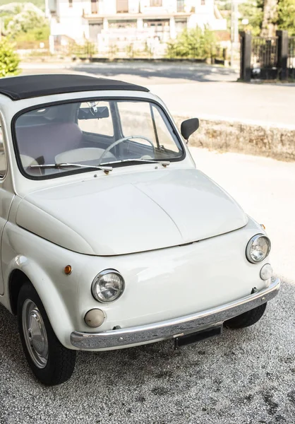 Small italian vintage car. — Stock Photo, Image