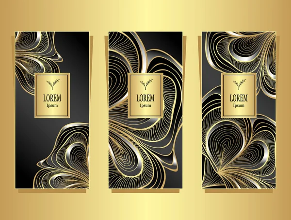 Şablon paketi veya el ilanı için folyo soyut mermer siyah altın gümüş kozmetik ve parfümler için veya paket çay ve alkol etiket veya için marka kitap için yaptığı lüks kökenli ayarla