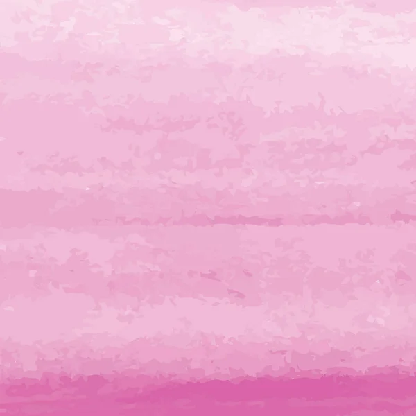 Rosa Aquarell Textur Hintergrund Handbemalt — Stockvektor