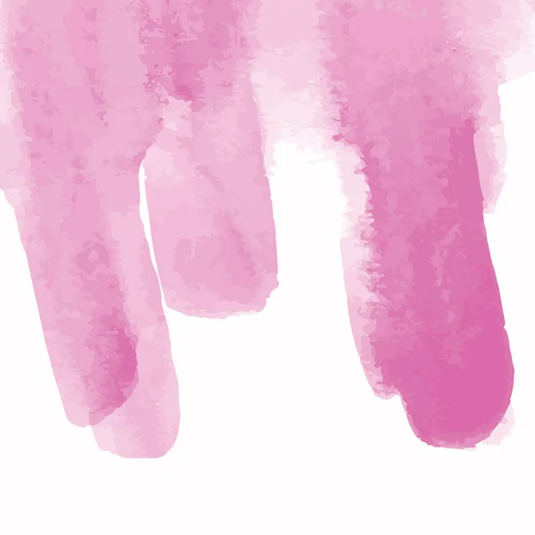 Pink Watercolor Texture Background Hand Painted — Stock Vector