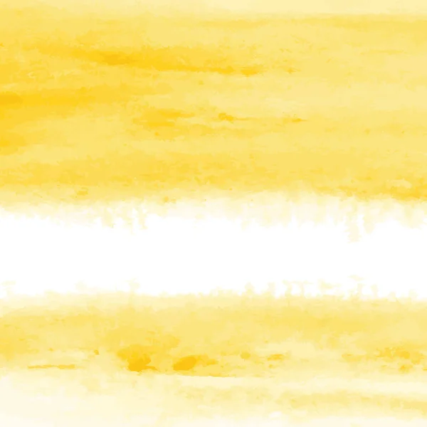 黄色水彩画背景 — 图库矢量图片
