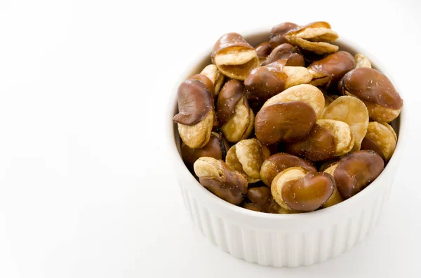 Japanska Snacks Ikari Bönor Bondbönor Stekt Torkade Olja — Stockfoto