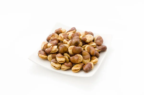 Petiscos Japoneses Ikari Beans Feijão Fava Frito Seco Óleo — Fotografia de Stock