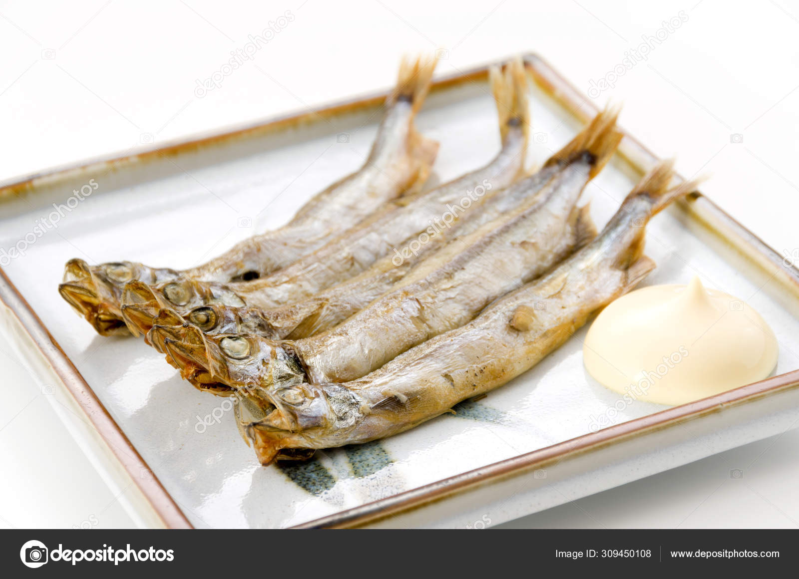 Grilled Shishamo Fish Capelin Stock Photo Image By C Kariphoto 309450108