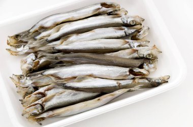 Capelin balığı ya da shishamo balığı.