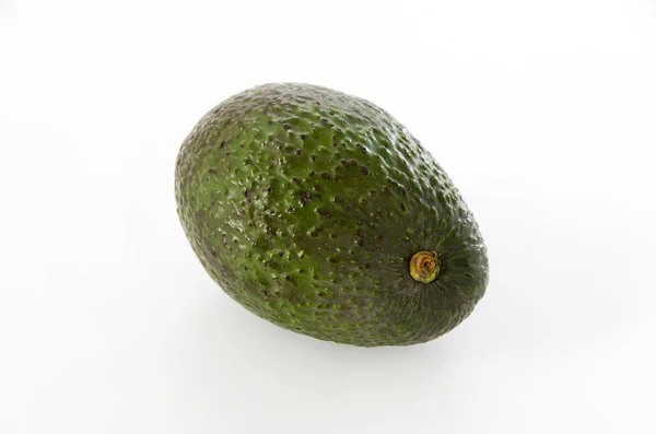 Avocado Geïsoleerde Witte Achtergrond — Stockfoto